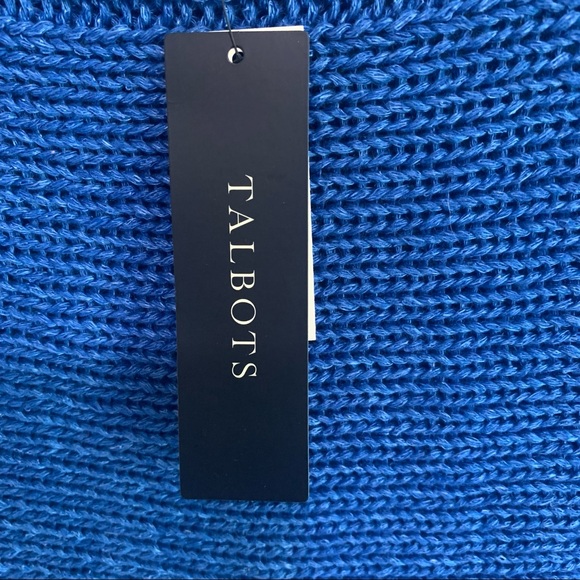 Talbots 100% Linen Tank Top Sweater Knit - Picture 5 of 12